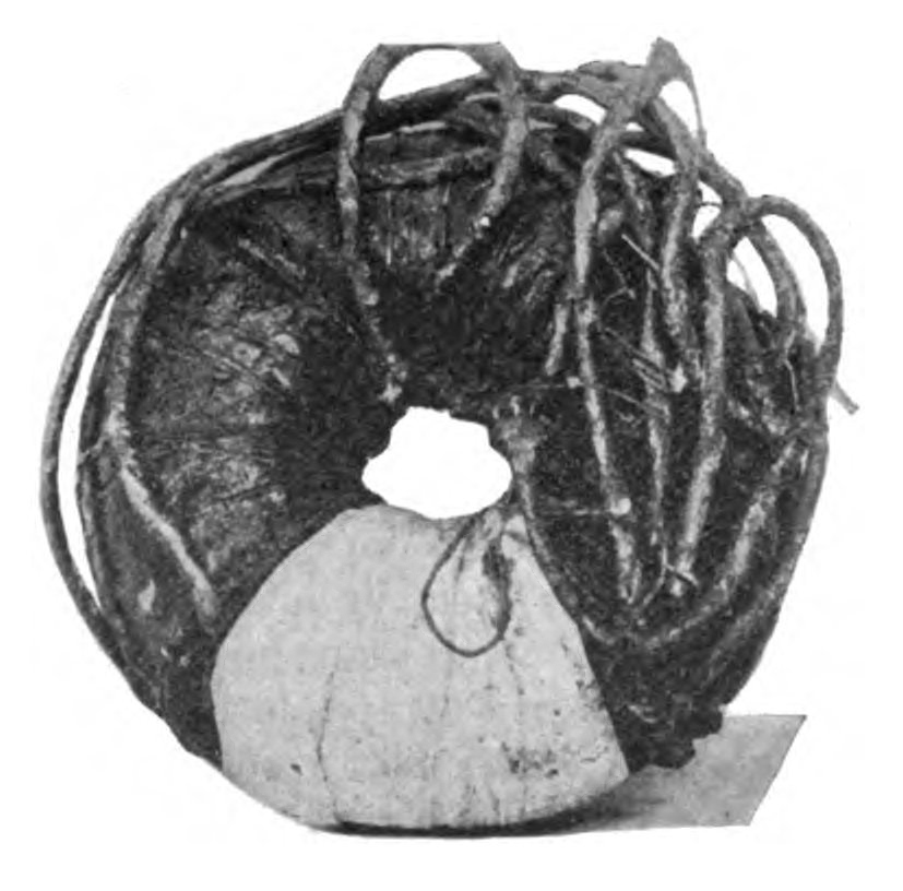 Figure 7 — A 1922 AT&T toroidal telephone loading coil: a real multilayer toroidal winding with its leads brought out and terminated, the kind of tidy, impregnated, ruggedly finished coil that hand…