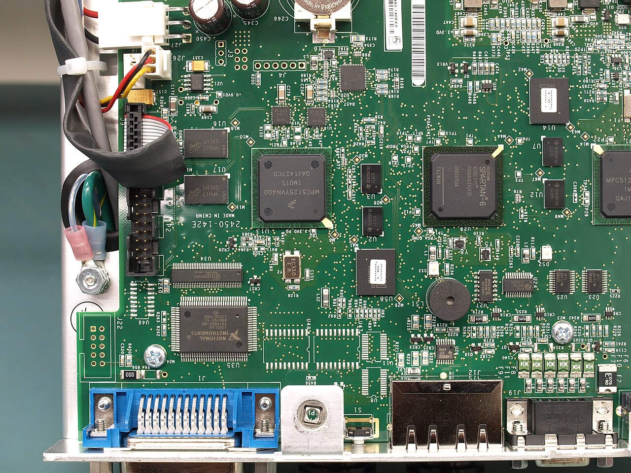 Figure 3 — A 7½-digit bench multimeter (Keithley DMM7510), the class of instrument that offers a four-wire resistance function on separate Sense terminals and the resolution to see parts-per-millio…