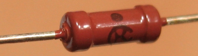 Figure 7 — Metal-oxide film resistors (Soviet С2-11 type, Erkon works). These tin-oxide film parts look much like ordinary film resistors but are built to run hotter and take more pulse energy than…