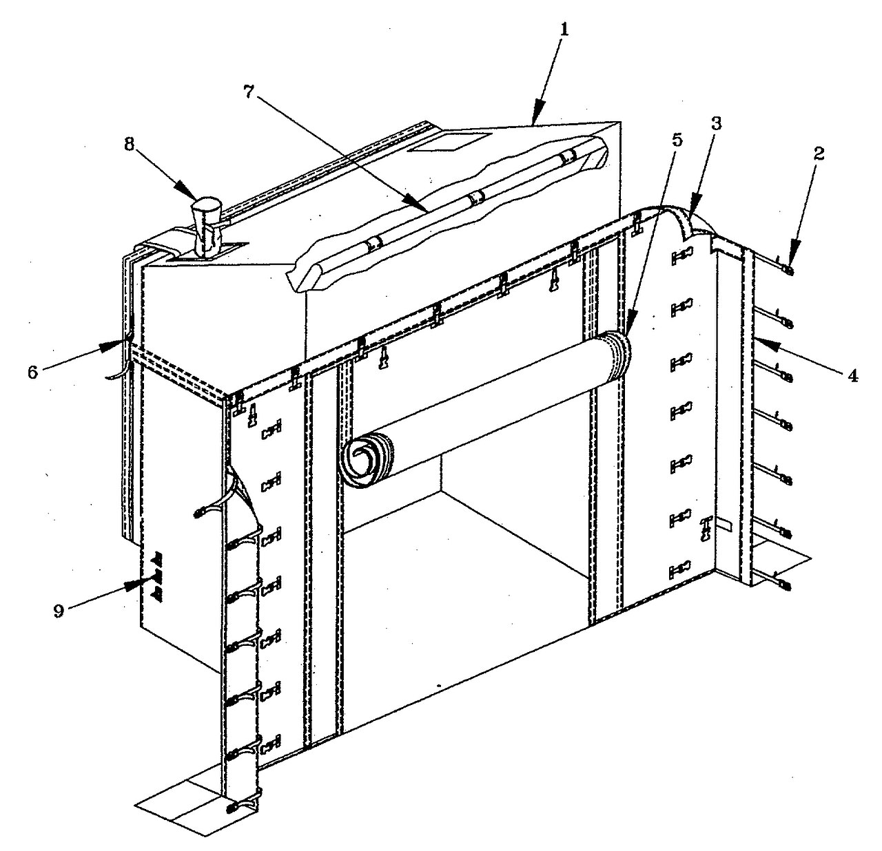 Figure 5 — A rigid-wall tactical shelter of the U.S. Army's Modular Command Post System. Transportable and expandable hard-shell shelters like this are the physical platform for mobile SCIFs and ta…