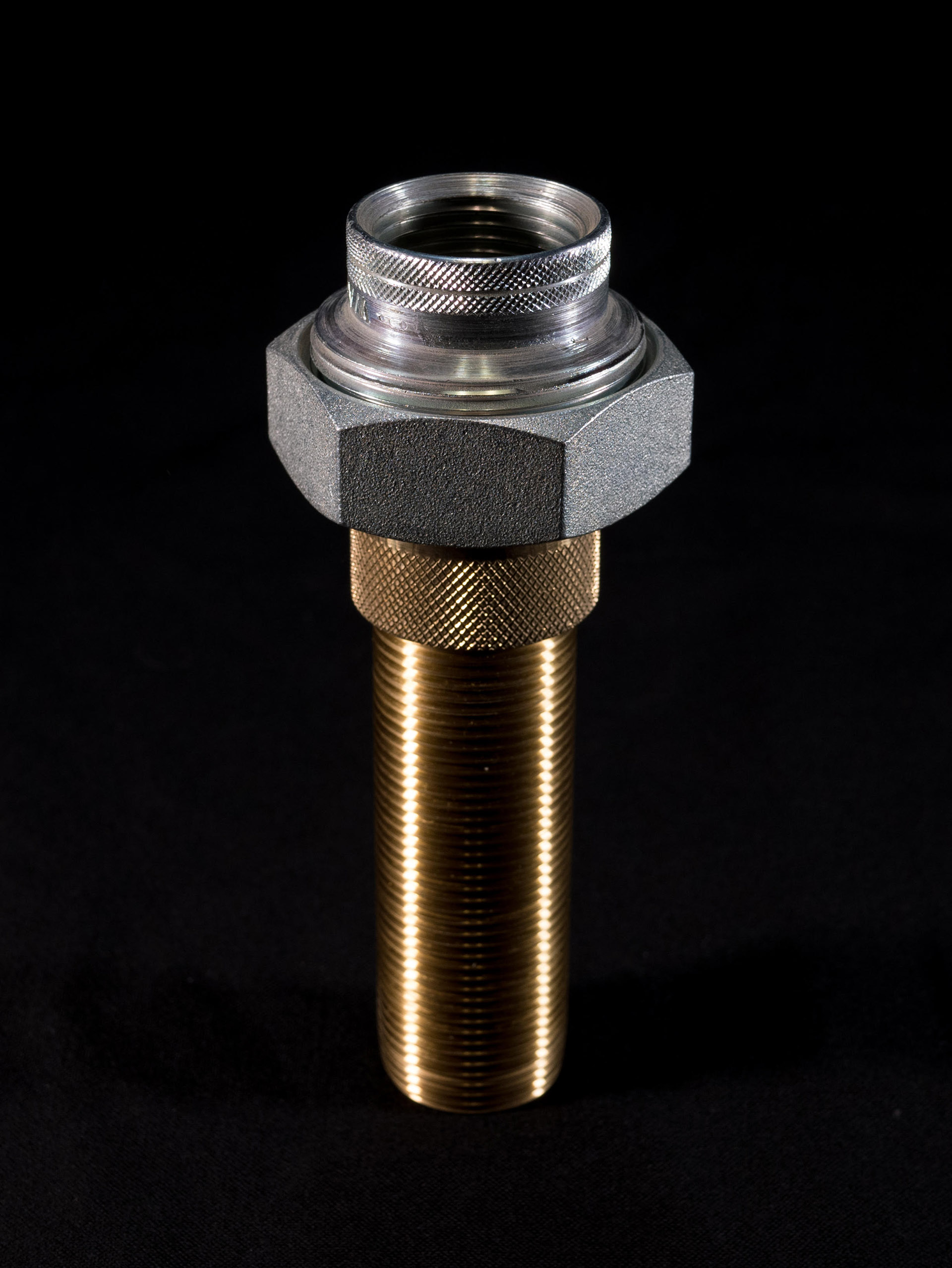 Figure 8 — Figure H — A waveguide-below-cutoff pipe penetration for a shielded enclosure: a bonded metallic tube whose diameter sets a cutoff frequency far above any frequency of concern, so a non-conductive …